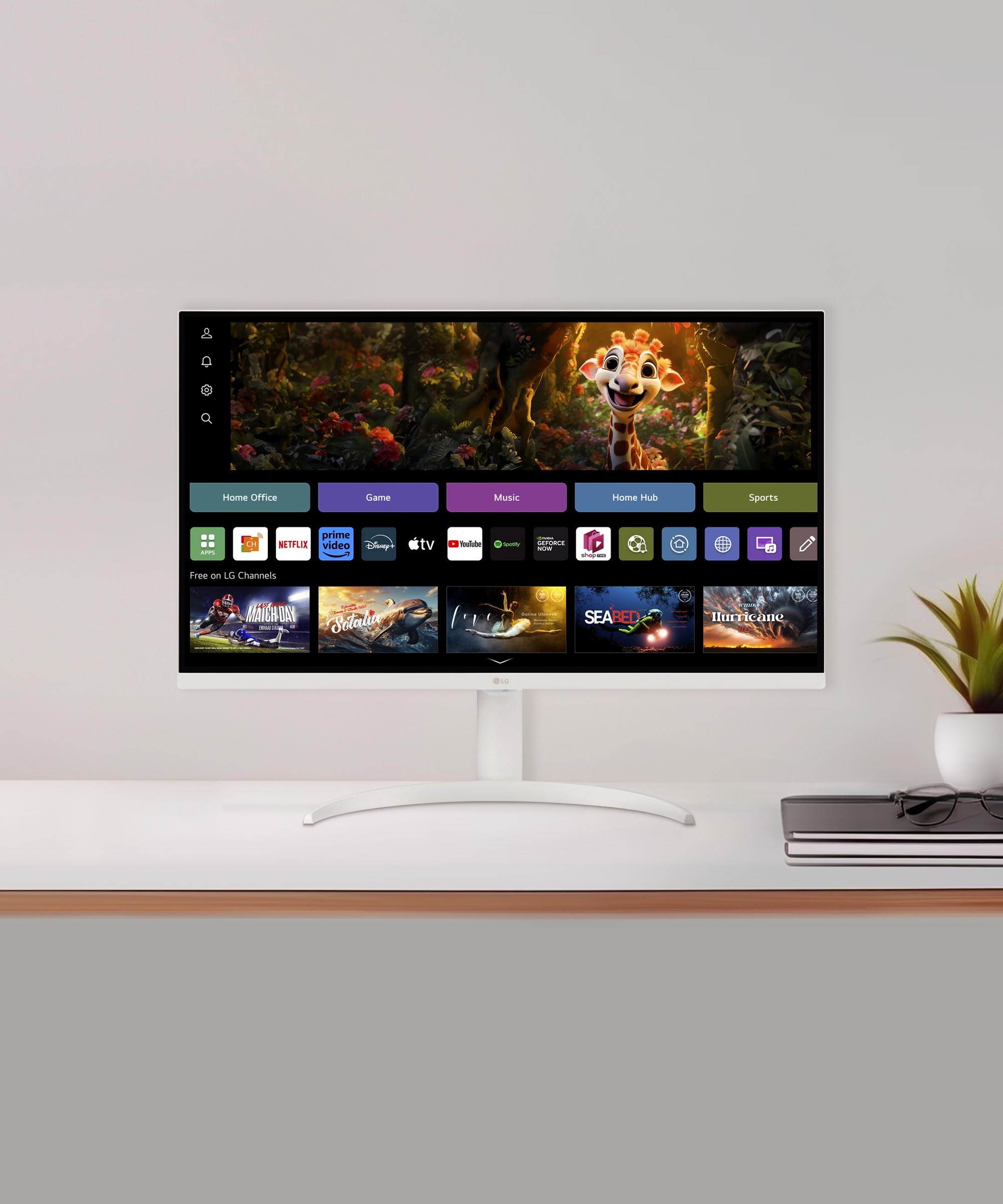 모니터 LG 스마트모니터 (32SR75U.BKR) 메인이미지 0