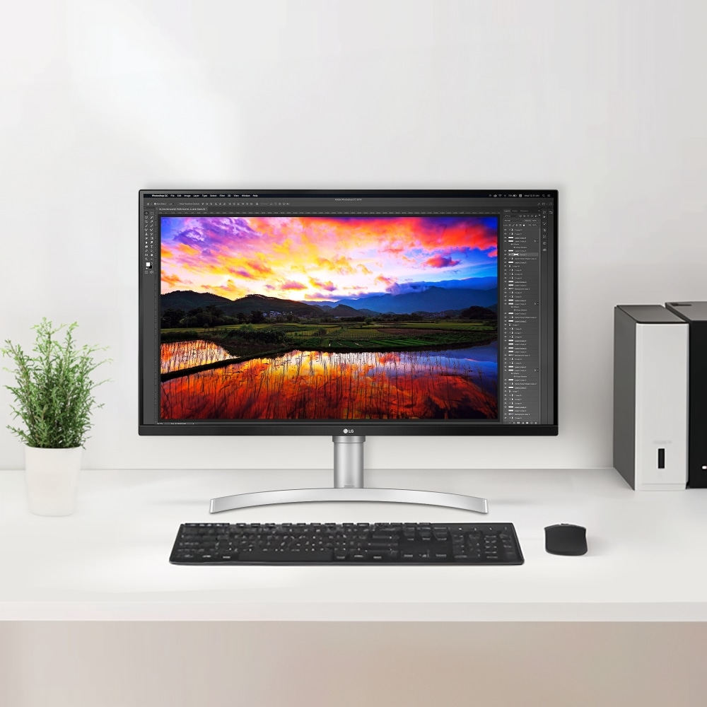 모니터 LG 울트라HD 모니터 (32UN650K.BKR) 메인이미지 1
