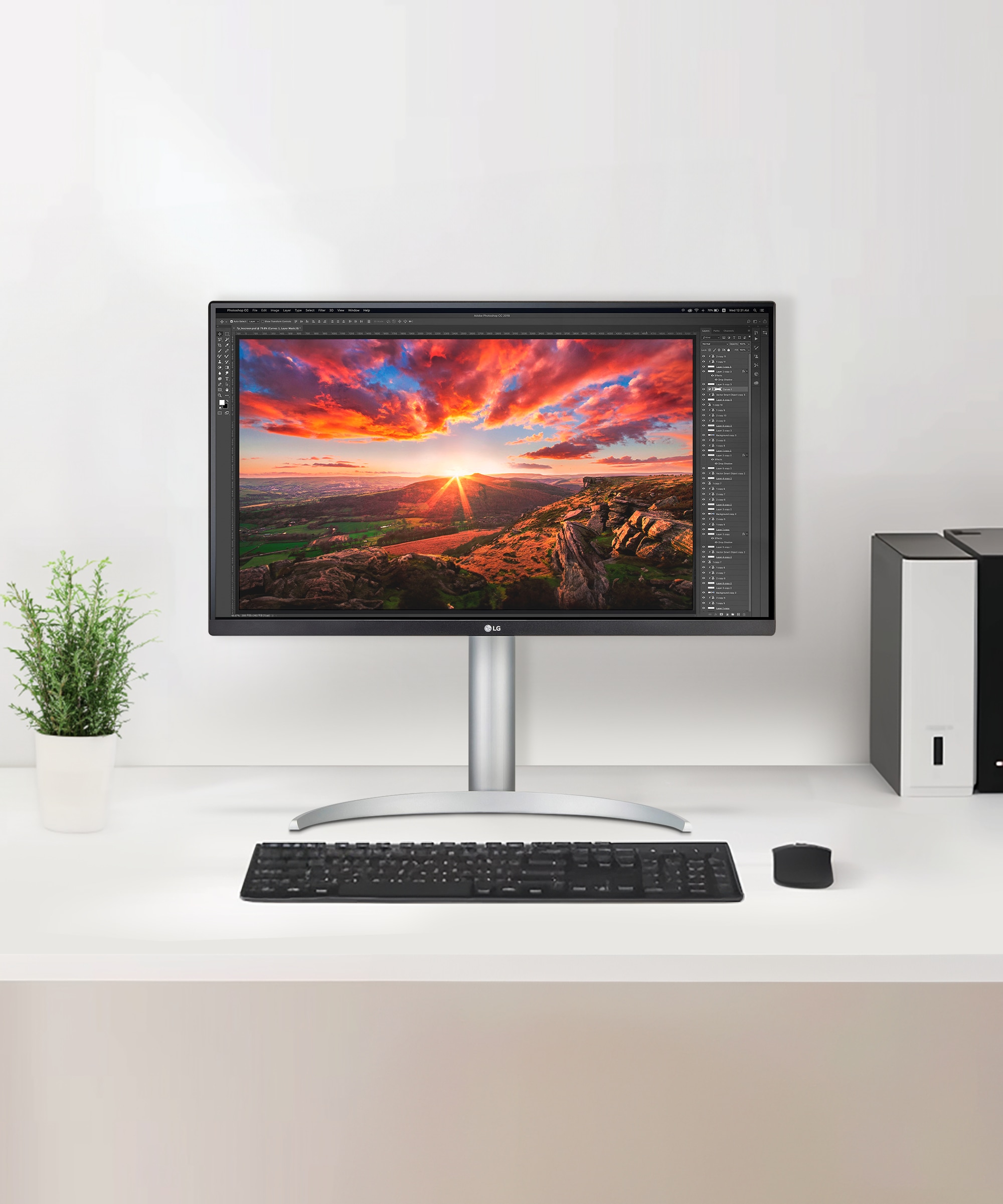 모니터 LG 울트라HD 모니터 (27UP850K.BKR) 메인이미지 0