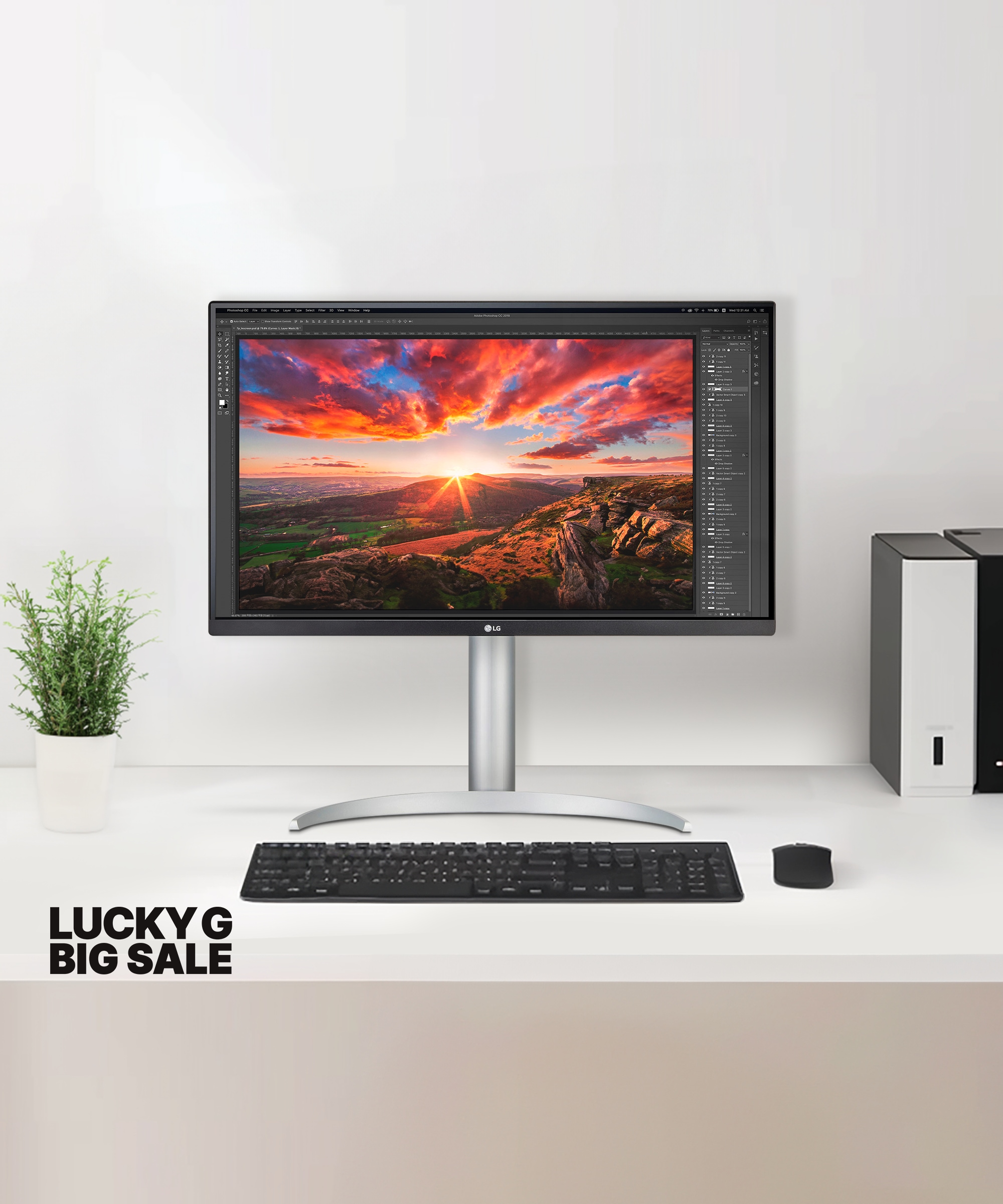 모니터 LG 울트라HD 모니터 (27UP850K.BKR) 메인이미지 0