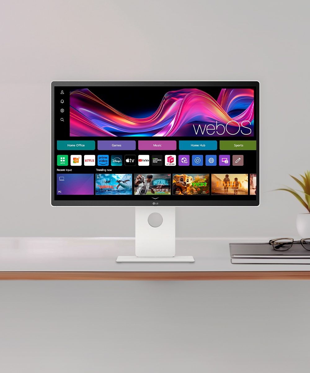 모니터 LG 스마트모니터 (32U880SAW.BKR) 메인이미지 0