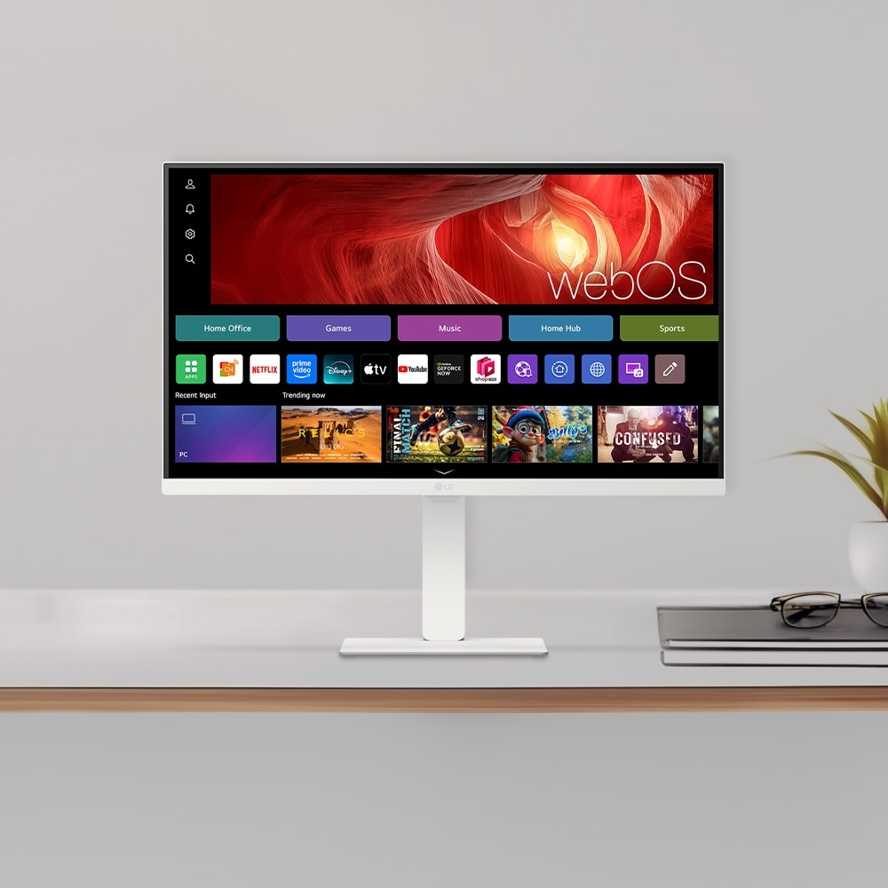모니터 LG 스마트모니터 (27U730SAW.BKR) 메인이미지 1