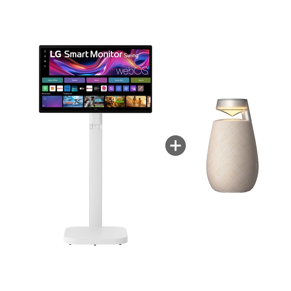모니터 LG 스마트모니터 스윙 + LG 엑스붐 360 (32U889SAW.BKXO2) 메인이미지 0