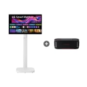 모니터 LG 스마트모니터 스윙 + LG 엑스붐 바운스 (32U889SAW.BKBOUNC) 썸네일이미지 1