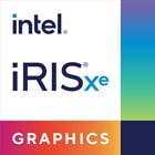 인텔® Iris® Xe 그래픽 로고