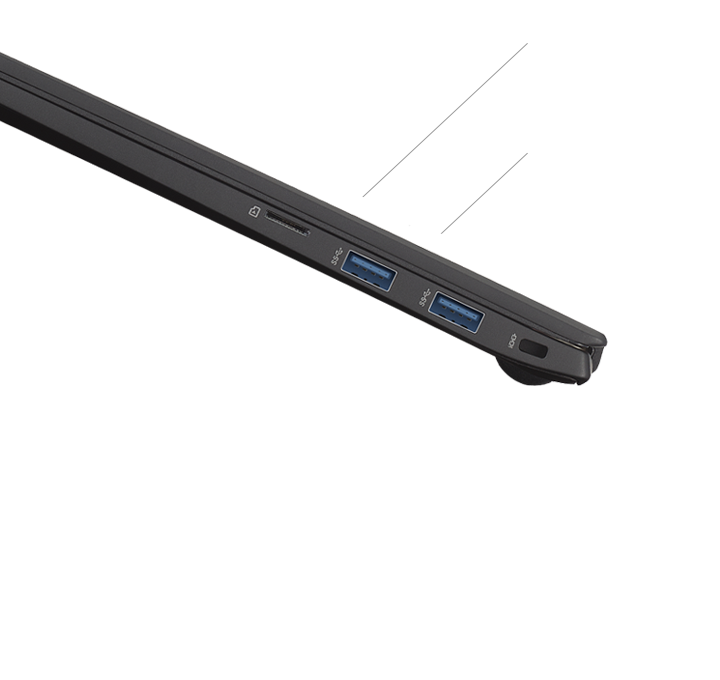 우측 UFS 카드슬롯, USB 3.1