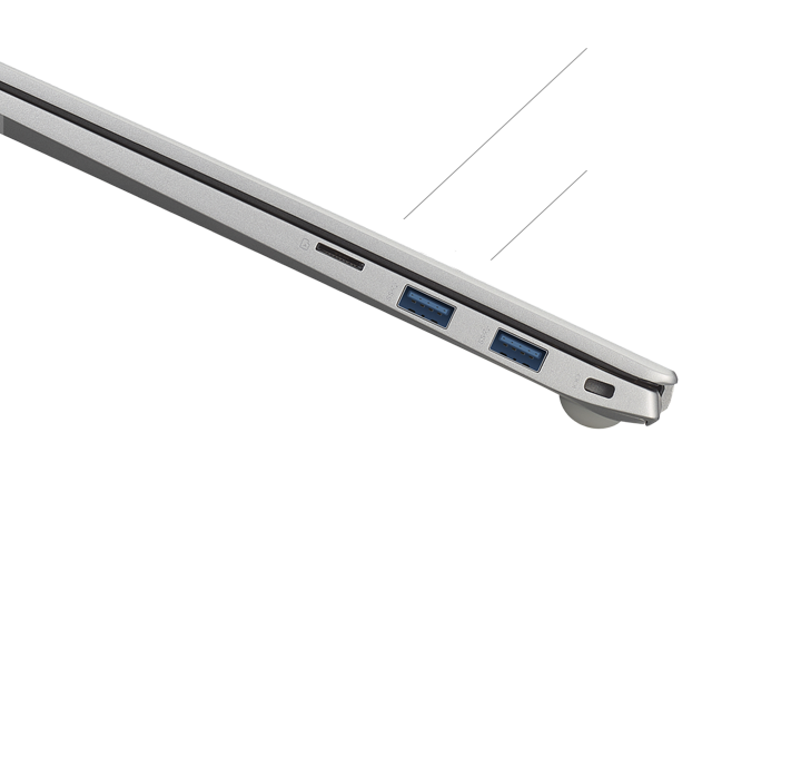 우측 UFS 카드슬롯, USB 3.1