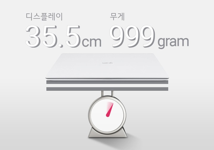 따라올 수 없는 가벼움, 999gram의 무게2