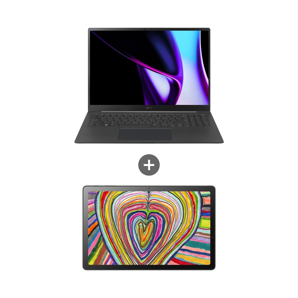 노트북 LG 그램 Pro 40.6cm+ LG 울트라 탭 (16Z90SP-10A.AKOBK) 메인이미지 0