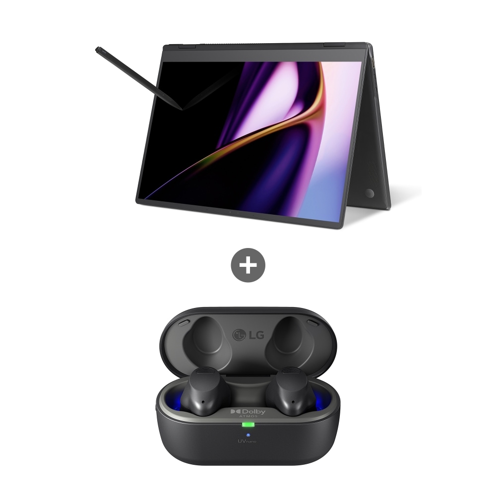 노트북 LG 그램 Pro 360 40.6cm + LG 톤프리 (16T90SP-K.A7BUT90) 메인이미지 0