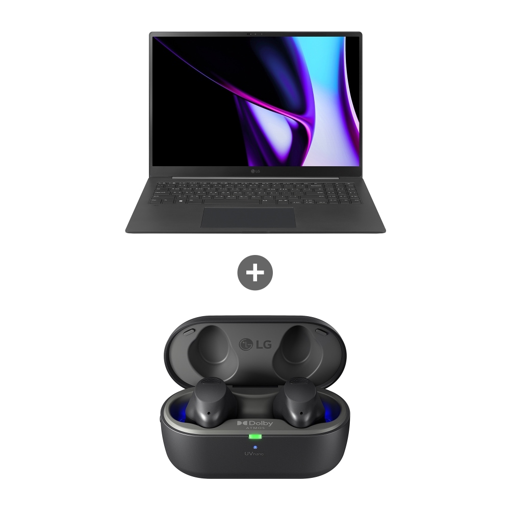노트북 LG 그램 Pro 40.6cm+ LG 톤프리 (16Z90SP-K.ABKUT90) 메인이미지 0
