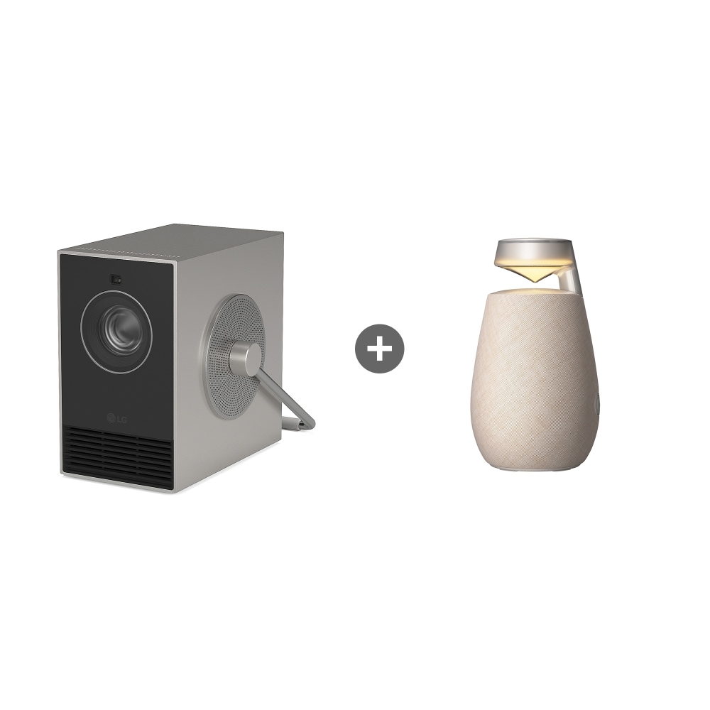 프로젝터 LG 시네빔 큐브 (Qube)+ LG 엑스붐 360 (HU710PB.BXO2TBE) 메인이미지 0