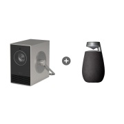 프로젝터 LG 시네빔 큐브 (Qube) + LG 엑스붐 360 (HU710PB.BXO2TBK) 썸네일이미지 1