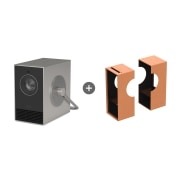 프로젝터 LG 시네빔 큐브 + 배터리 커버 (QB1BATCOVER.2EASET) 썸네일이미지 1