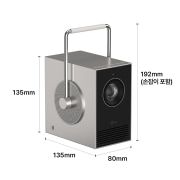 프로젝터 LG 시네빔 큐브 26년형 (PU600U.BKR) 썸네일이미지 3