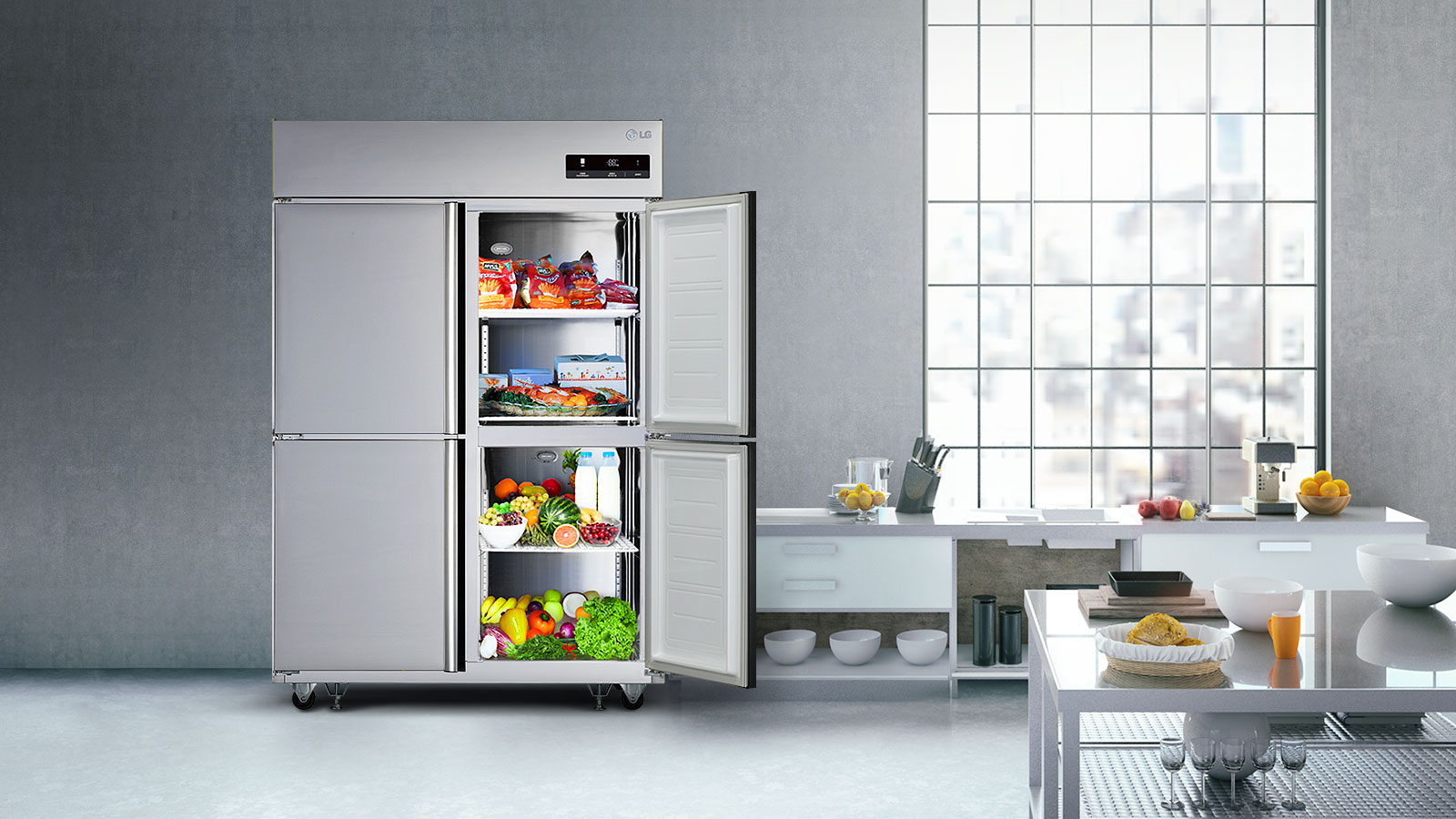 요식업의 성공을 부르는 LG 비즈니스 냉장고1
