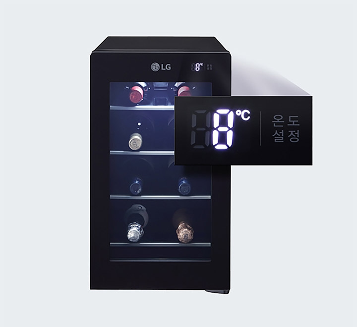 와인 종류별 적정 보관 온도 1℃ 단위의 미세온도조절2
