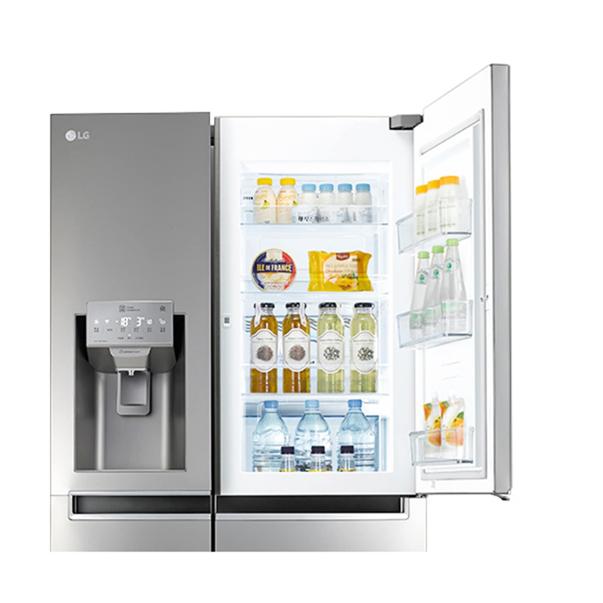 냉장고 LG 디오스 얼음정수기냉장고(세미빌트인) (J612SS34-F1.AKOR) 줌이미지 0