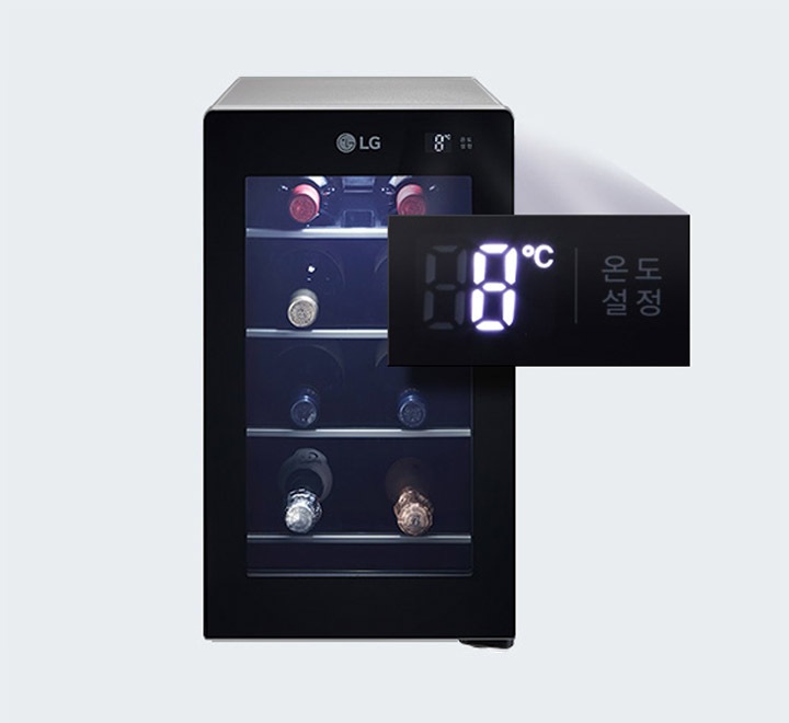 와인 종류별 적정 보관 온도 1℃ 단위의 미세온도조절2