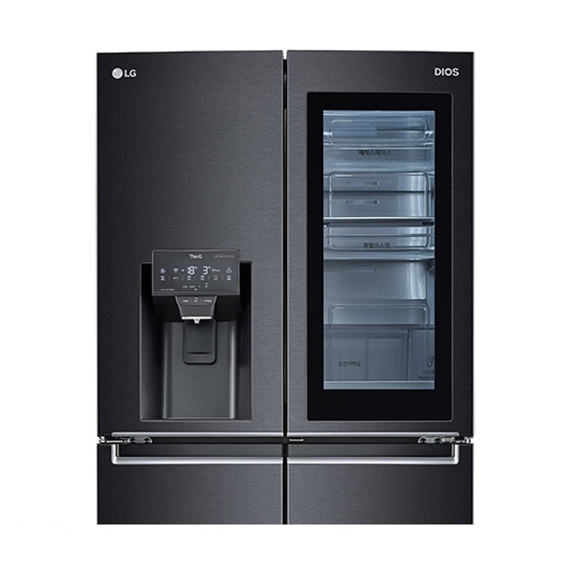 냉장고 LG DIOS 얼음정수기냉장고(노크온) (J823MT75.AKOR) 줌이미지 0