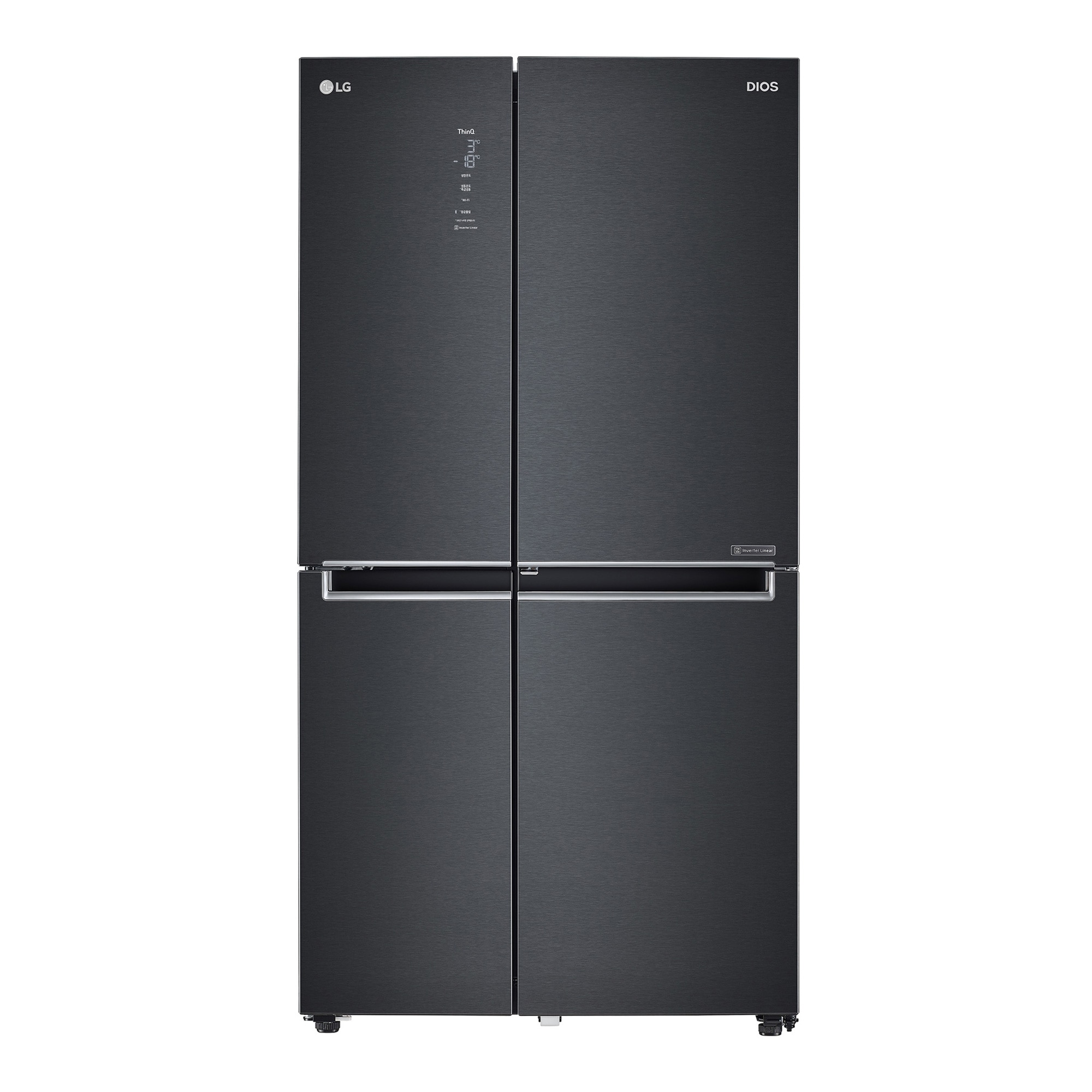 냉장고 LG 디오스 매직스페이스(메탈) 냉장고 (S833MC55Q.CKOR) 줌이미지 0