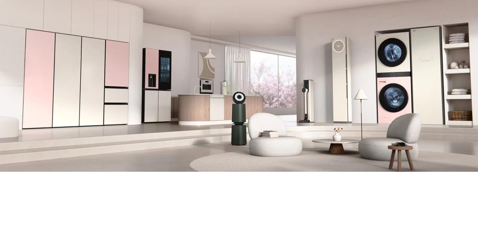 LG 오브제컬렉션 브랜드 사이트에서 다양한 소재와 색상을 입힌 나만의 LG 오브제컬렉션을 경험해보세요.1