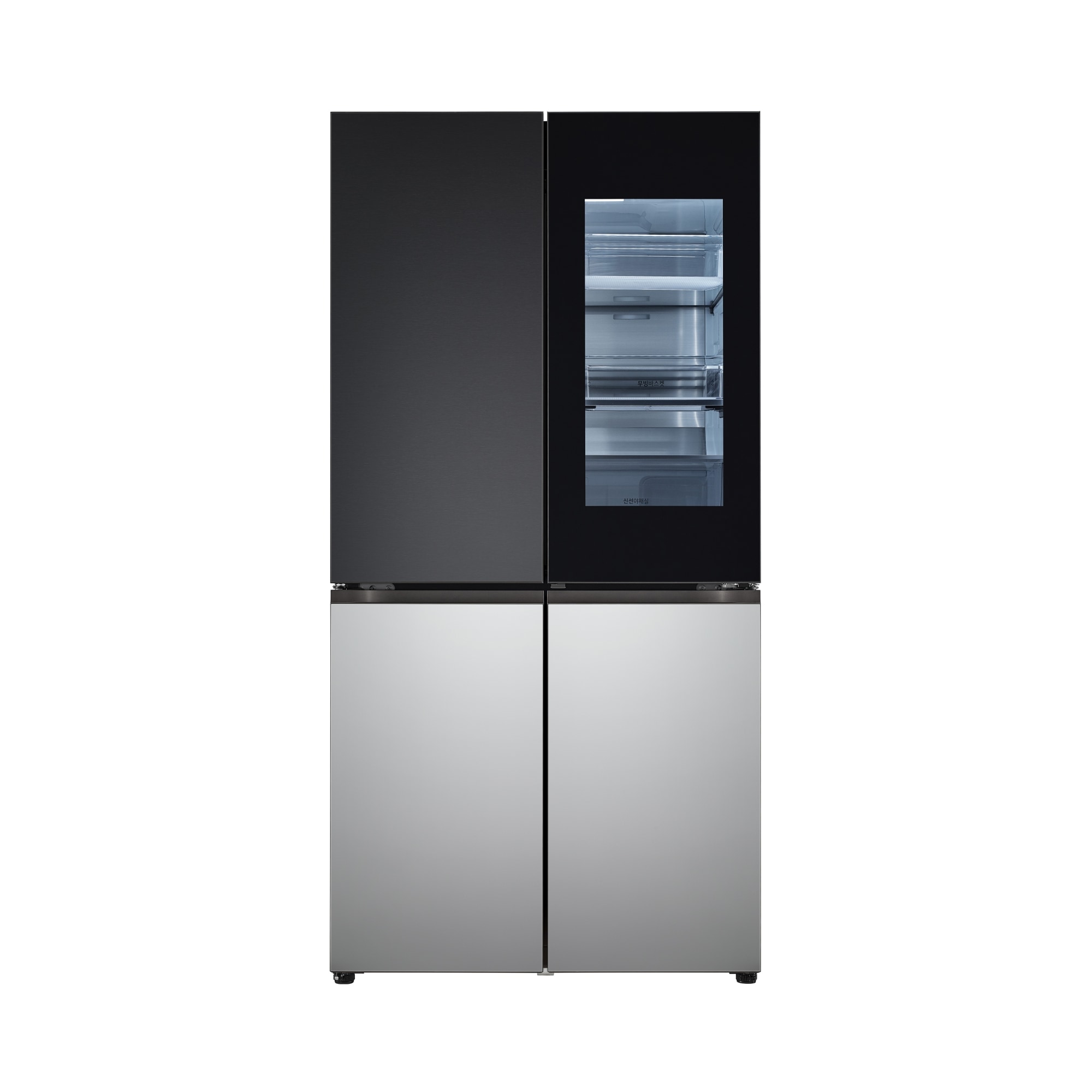 LG 오브제컬렉션 LG 디오스 오브제컬렉션 노크온 매직스페이스 냉장고 (M870SMS452.AKOR) 줌이미지 0