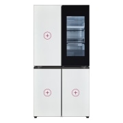 냉장고 LG 디오스 오브제컬렉션 노크온 매직스페이스(본체) 냉장고 (M870AAA452.AKOR) 썸네일이미지 0