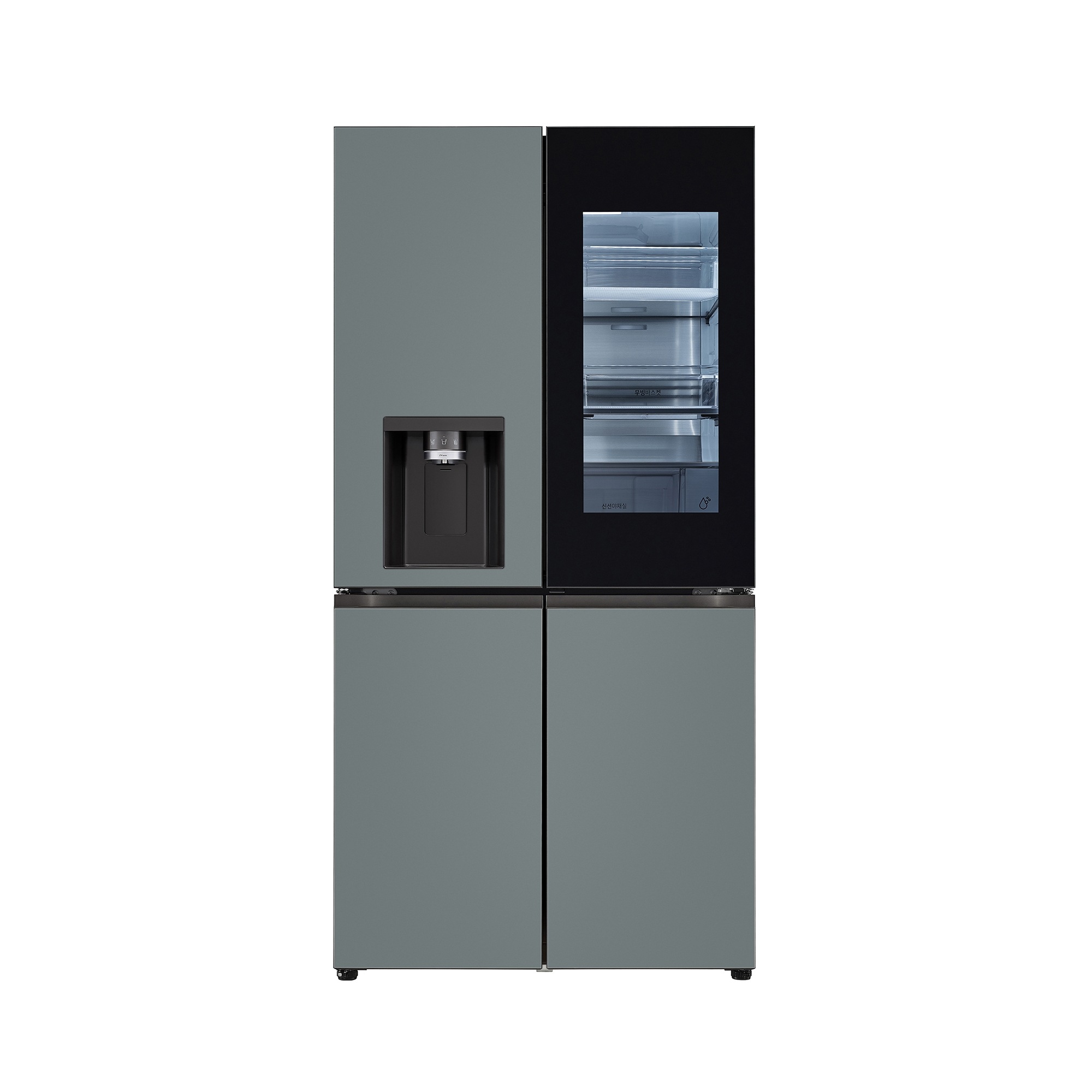 냉장고 LG 디오스 얼음정수기냉장고 오브제컬렉션 (W821FBB453S.AKOR) 줌이미지 0