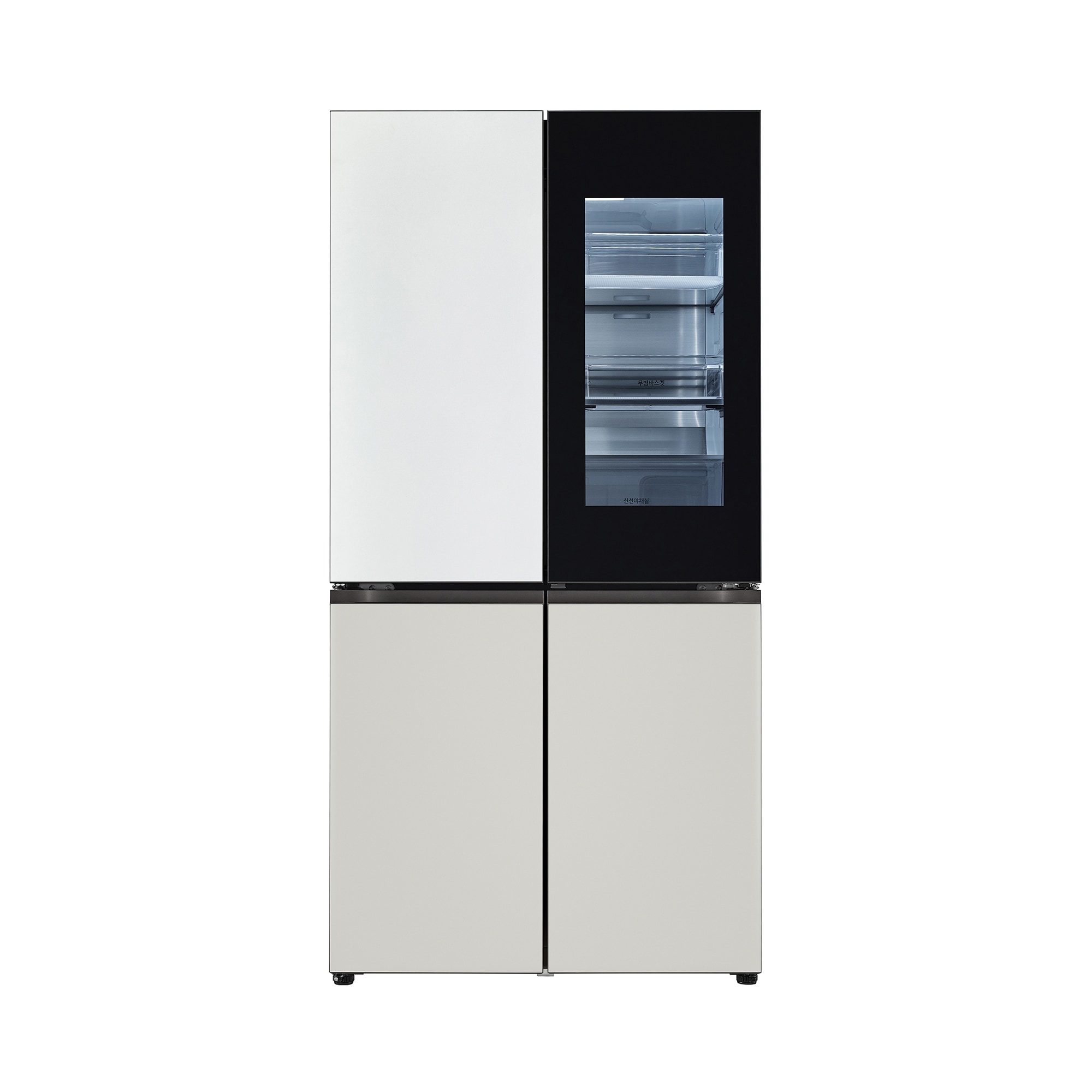 냉장고 LG 디오스 오브제컬렉션 노크온 매직스페이스 냉장고 (M870MWG452S.AKOR) 줌이미지 0