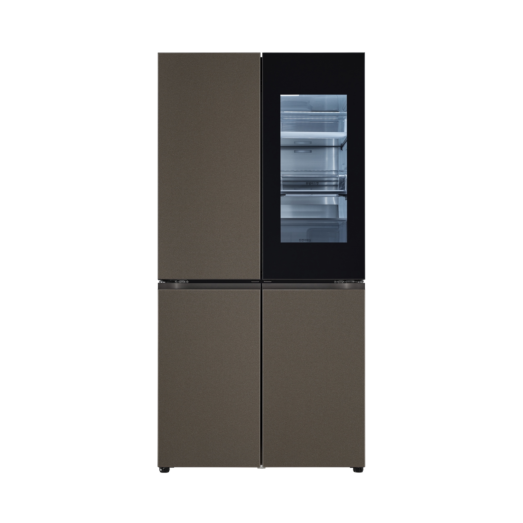 냉장고 LG 디오스 노크온 더블매직스페이스 오브제컬렉션 냉장고 (M871FTT551S.AKOR) 줌이미지 0