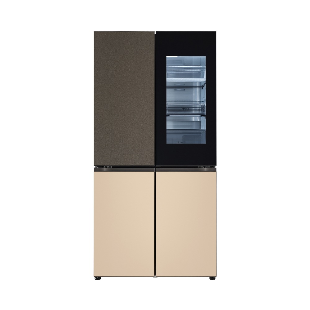 냉장고 LG 디오스 노크온 더블매직스페이스 오브제컬렉션 냉장고 (M871FTS551S.AKOR) 메인이미지 0