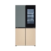 냉장고 LG 디오스 노크온 더블매직스페이스 오브제컬렉션 냉장고 (M871FBS551S.AKOR) 썸네일이미지 0