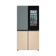냉장고 LG 디오스 노크온 더블매직스페이스 오브제컬렉션 냉장고 (M871FBS551S.AKOR) 썸네일이미지 1