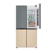 LG 오브제컬렉션 LG 디오스 노크온 더블매직스페이스 오브제컬렉션 냉장고 (M871FBS551S.AKOR) 썸네일이미지 4