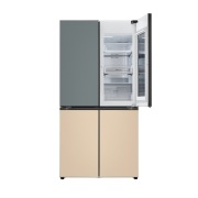 LG 오브제컬렉션 LG 디오스 노크온 더블매직스페이스 오브제컬렉션 냉장고 (M871FBS551S.AKOR) 썸네일이미지 5