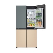LG 오브제컬렉션 LG 디오스 노크온 더블매직스페이스 오브제컬렉션 냉장고 (M871FBS551S.AKOR) 썸네일이미지 7