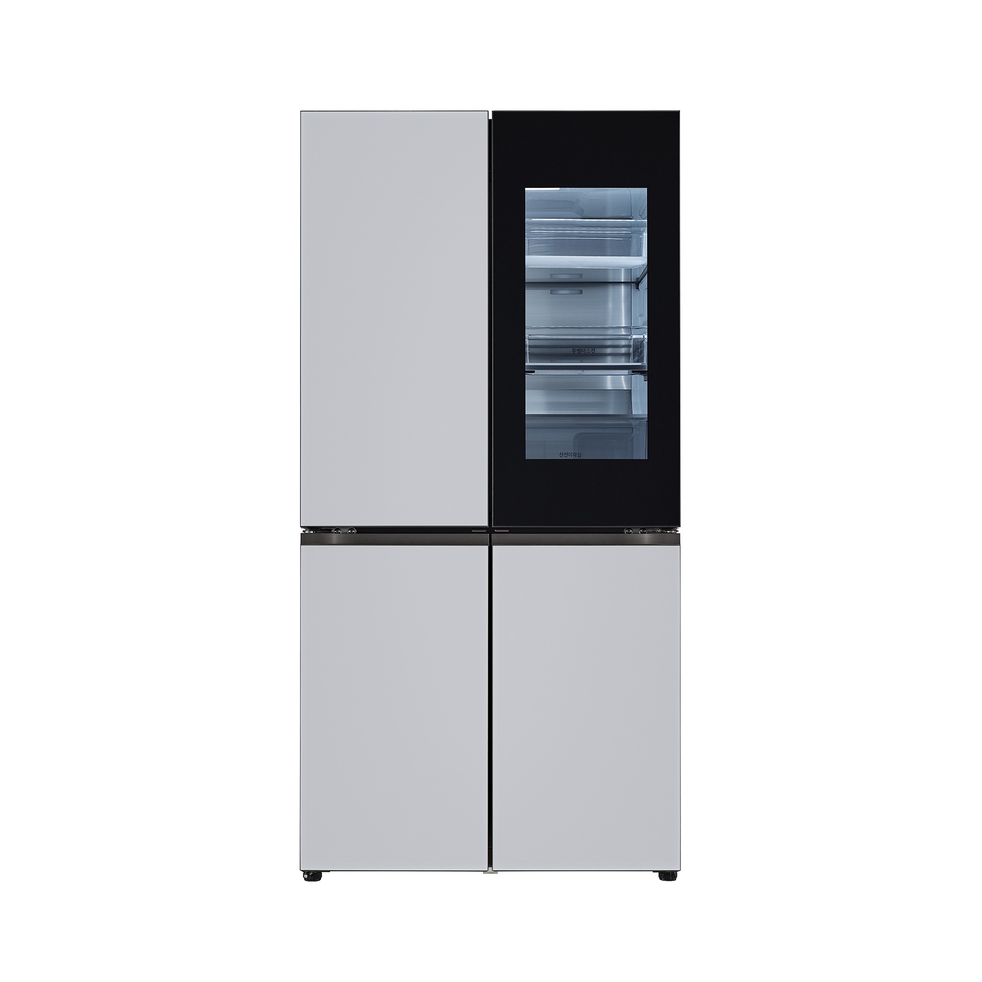 냉장고 LG 디오스 노크온 더블매직스페이스 오브제컬렉션 냉장고 (M871GSS551S.AKOR) 줌이미지 0