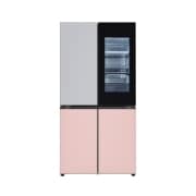 냉장고 LG 디오스 노크온 더블매직스페이스 오브제컬렉션 냉장고 (M871GSP551S.AKOR) 썸네일이미지 0