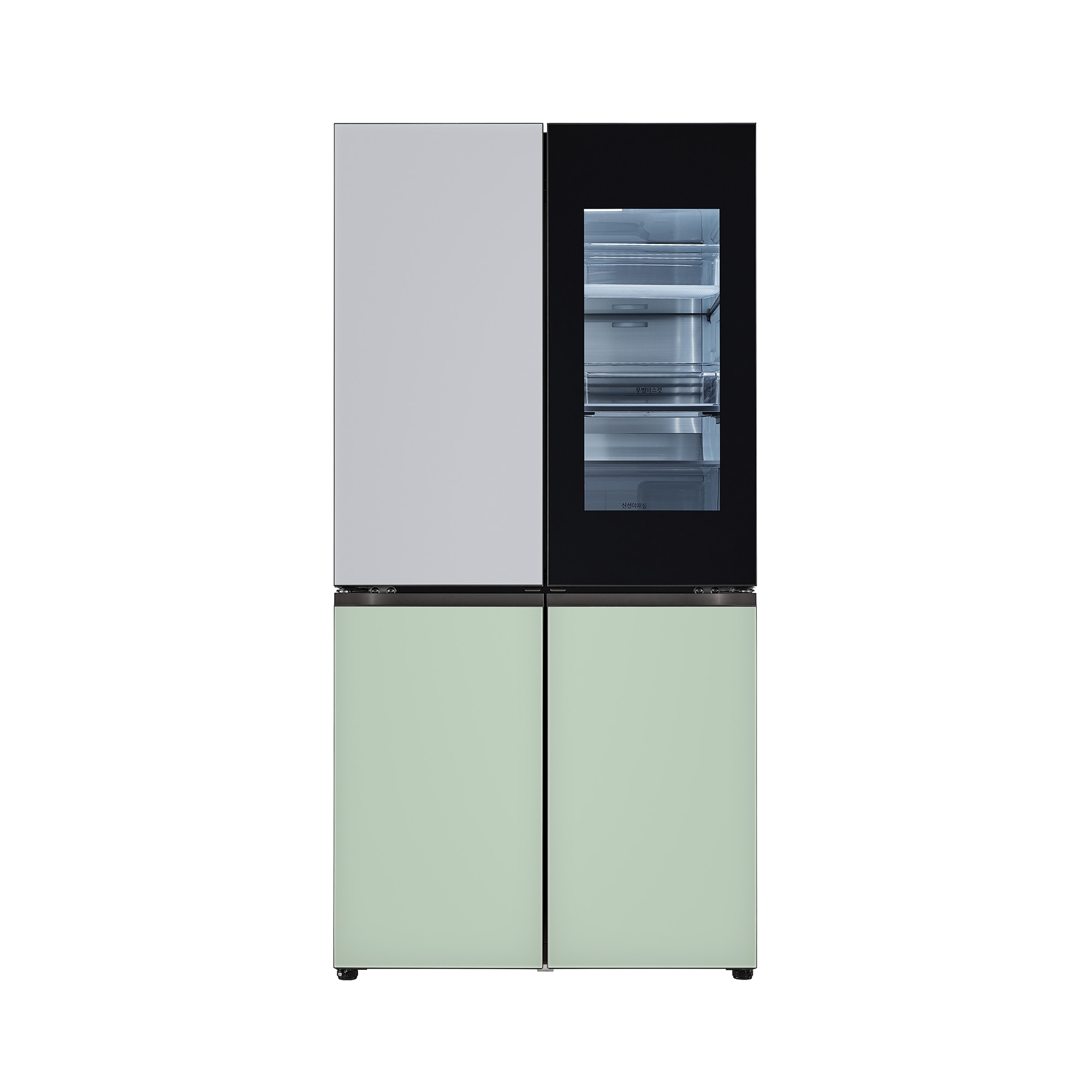 냉장고 LG 디오스 노크온 더블매직스페이스 오브제컬렉션 냉장고 (M871GSM551S.AKOR) 줌이미지 0