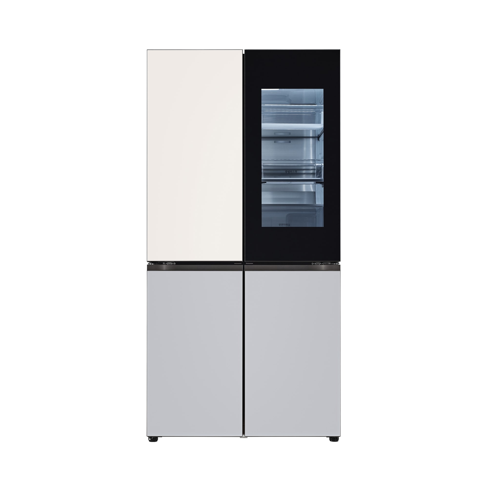냉장고 LG 디오스 노크온 더블매직스페이스 오브제컬렉션 냉장고 (M871GBS551S.AKOR) 줌이미지 0