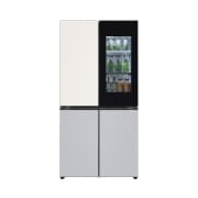 냉장고 LG 디오스 노크온 더블매직스페이스 오브제컬렉션 냉장고 (M871GBS551S.AKOR) 썸네일이미지 1