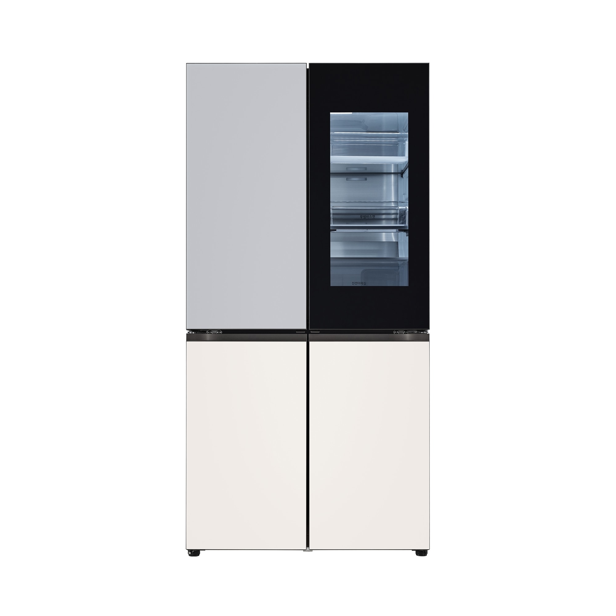 냉장고 LG 디오스 노크온 더블매직스페이스 오브제컬렉션 냉장고 (M871GSB551S.AKOR) 줌이미지 0
