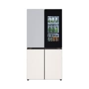 냉장고 LG 디오스 노크온 더블매직스페이스 오브제컬렉션 냉장고 (M871GSB551S.AKOR) 썸네일이미지 1