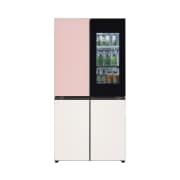 냉장고 LG 디오스 노크온 더블매직스페이스 오브제컬렉션 냉장고 (M871GPB551.AKOR) 썸네일이미지 1