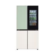 냉장고 LG 디오스 노크온 더블매직스페이스 오브제컬렉션 냉장고 (M871GMB551S.AKOR) 썸네일이미지 1