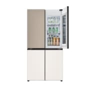 냉장고 LG 디오스 노크온 더블매직스페이스 오브제컬렉션 냉장고 (M871GCB551S.AKOR) 썸네일이미지 4
