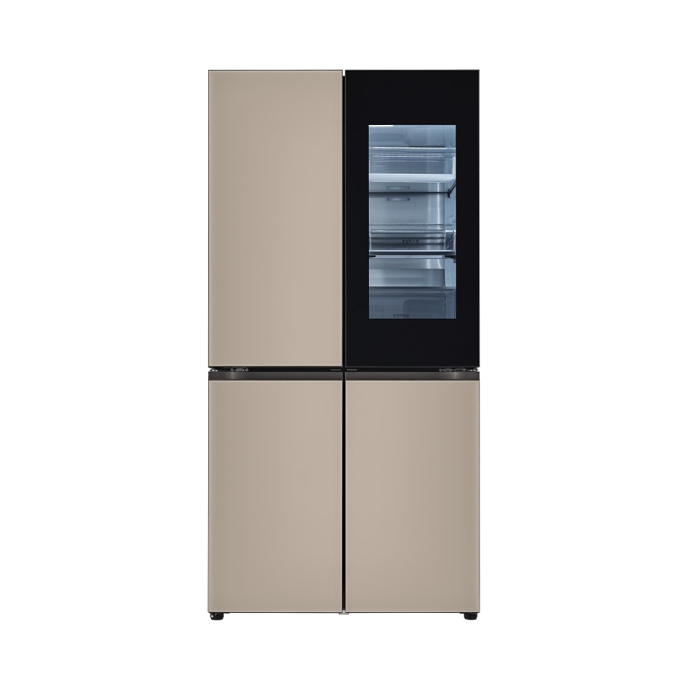 LG 오브제컬렉션 LG 디오스 노크온 더블매직스페이스 오브제컬렉션 냉장고 (M871GCC551S.AKOR) 메인이미지 0