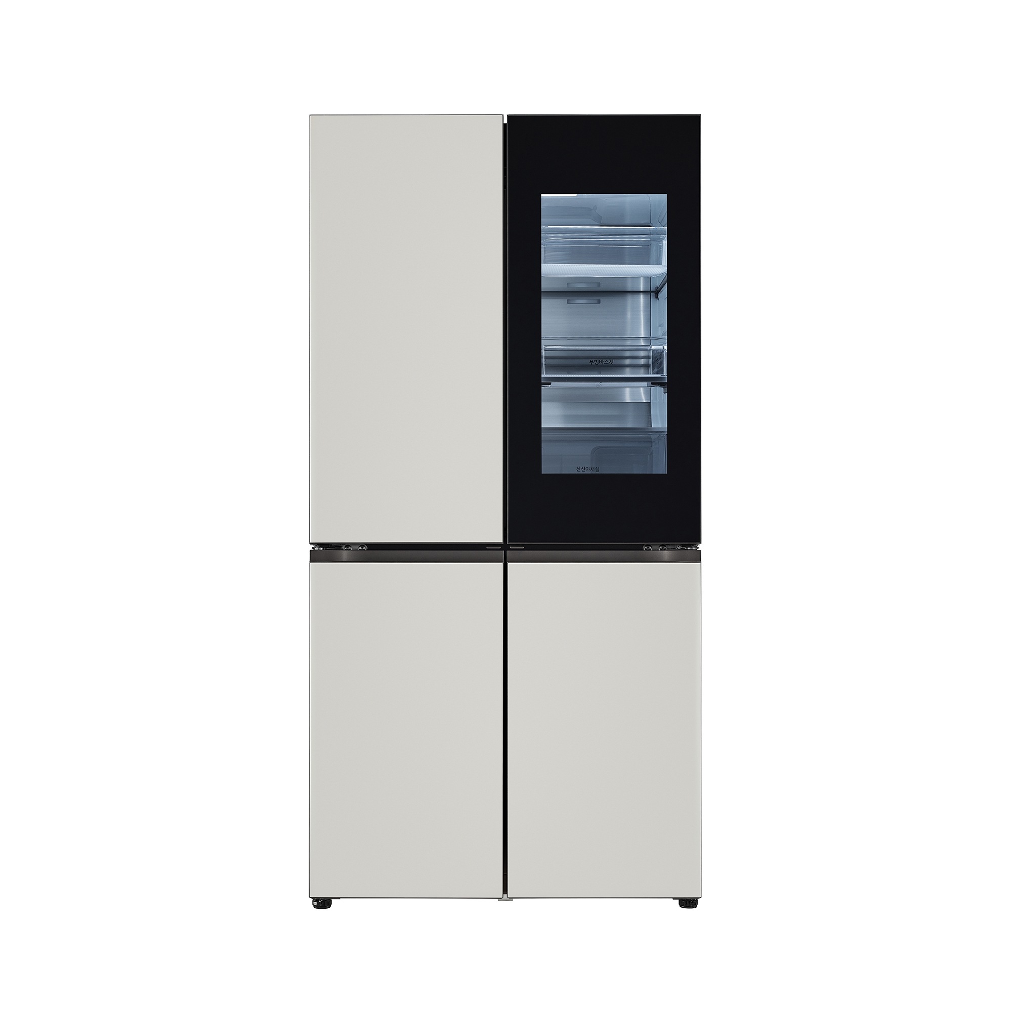 냉장고 LG 디오스 노크온 더블매직스페이스 오브제컬렉션 냉장고 (M871MGG551S.AKOR) 줌이미지 0