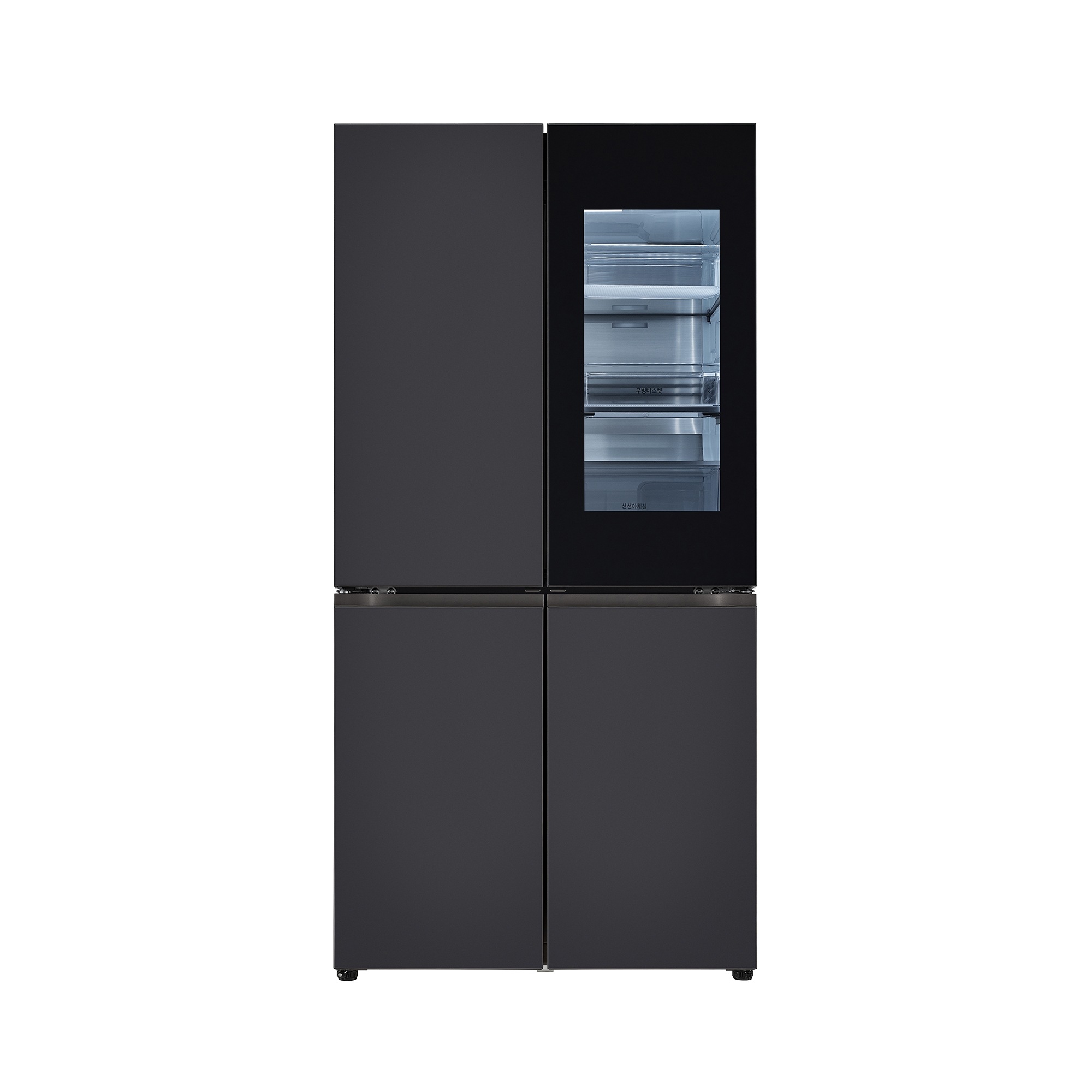 냉장고 LG 디오스 노크온 더블매직스페이스 오브제컬렉션 냉장고 (M871MBB551S.AKOR) 줌이미지 0